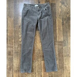 Banana Republic Corduroy Pants Women's Size 10 (W30xL30.5) Gray Straight